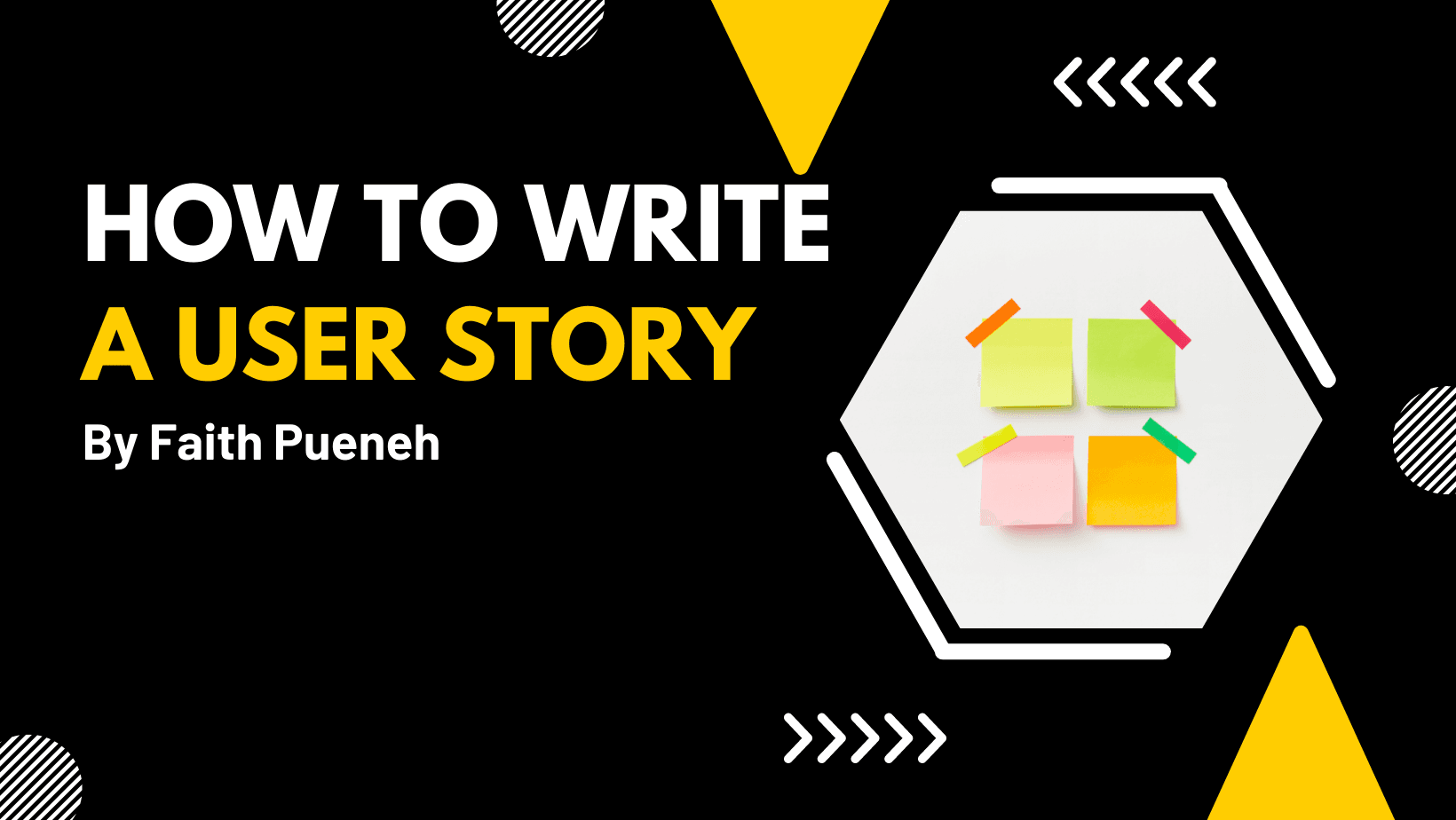 How To Write A User Story